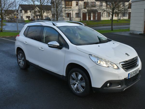 Peugeot 2008 SUV, Petrol, 2015, White