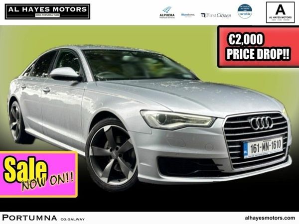 Audi A6 Saloon, Diesel, 2016, Silver