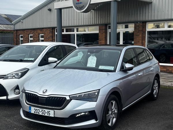 Skoda Scala Hatchback, Petrol, 2020, Grey