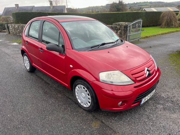 Citroen C3 Hatchback, Petrol, 2008, Red