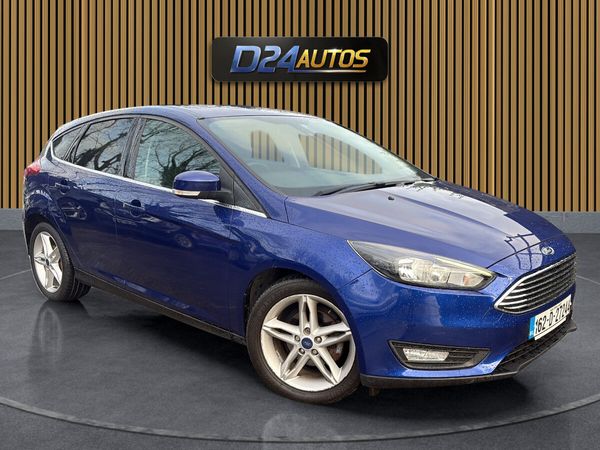 Ford Focus Hatchback, Petrol, 2016, Blue