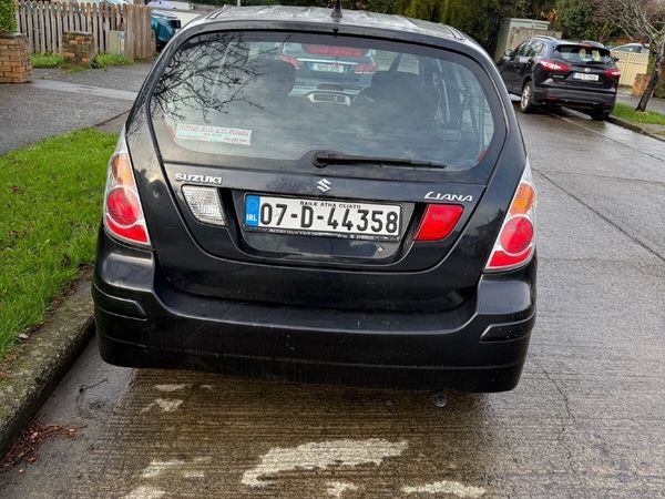 Suzuki Liana Hatchback, Petrol, 2007, Black
