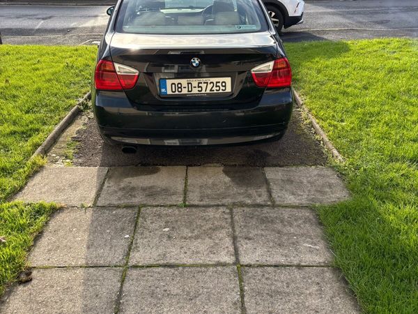 BMW 3-Series Saloon, Diesel, 2008, Black