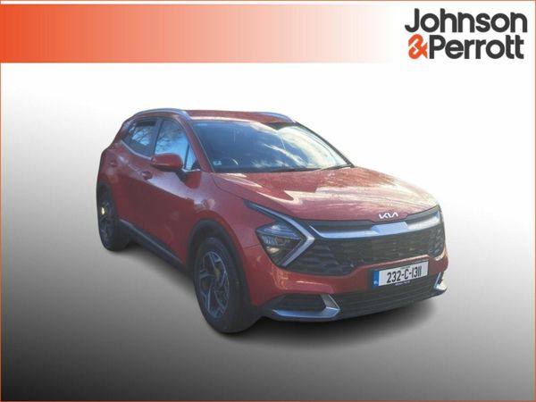 Kia Sportage SUV, Diesel Hybrid, 2023, Red