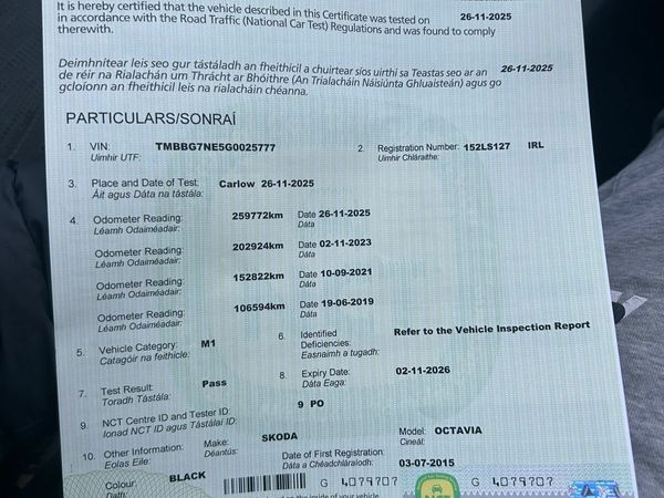 Skoda Octavia Saloon, Diesel, 2015, Black