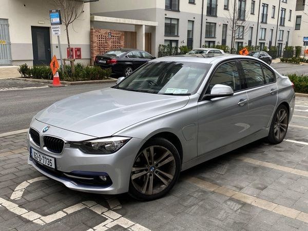 BMW 3-Series Saloon, Petrol Plug-in Hybrid, 2016, Silver
