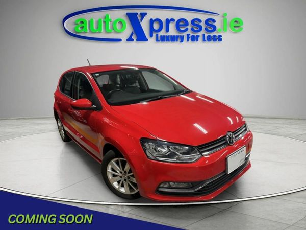 Volkswagen Polo Hatchback, Petrol, 2017, Red