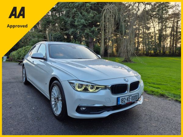 BMW 3-Series Saloon, Petrol Plug-in Hybrid, 2018, White