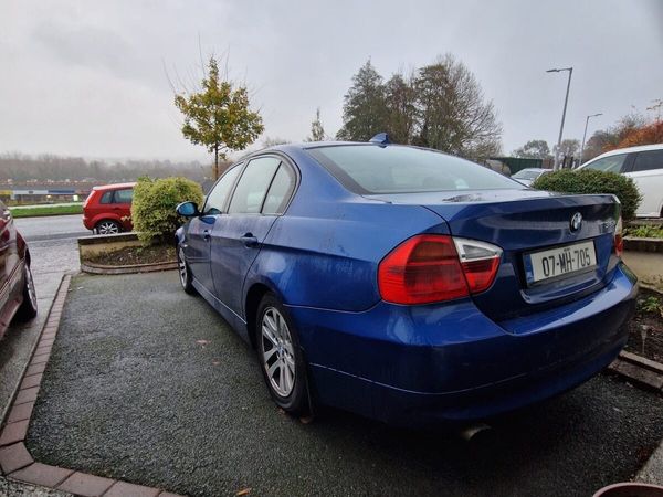 BMW 3-Series Saloon, Petrol, 2007, Blue