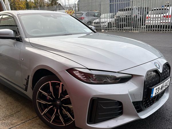 BMW i4 Saloon, Electric, 2023, Grey