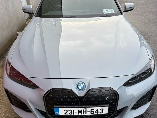 BMW i4 Saloon, Electric, 2023, Grey