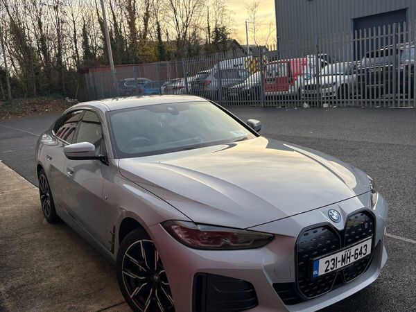 BMW i4 Saloon, Electric, 2023, Grey