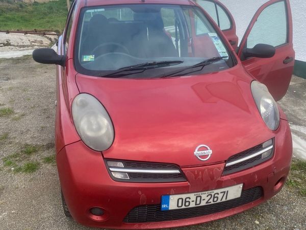 Nissan Micra Hatchback, Petrol, 2006, Red