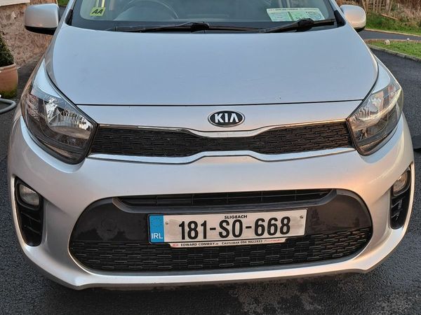 Kia Picanto Hatchback, Petrol, 2018, Grey