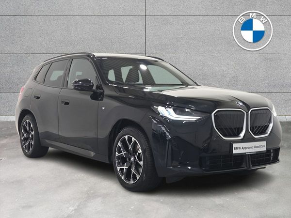 BMW X3 SUV, Petrol Plug-in Hybrid, 2025, Black