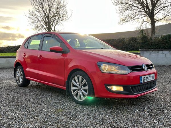 Volkswagen Polo Hatchback, Diesel, 2012, Red