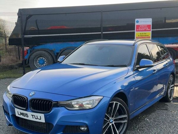 BMW 3-Series Estate, Diesel, 2015, Blue