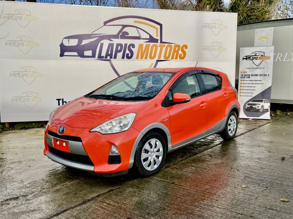 Toyota Aqua Hatchback, Petrol Hybrid, 2013, Orange