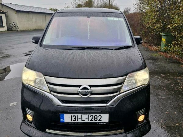 Nissan Serena MPV, Petrol Hybrid, 2013, Black