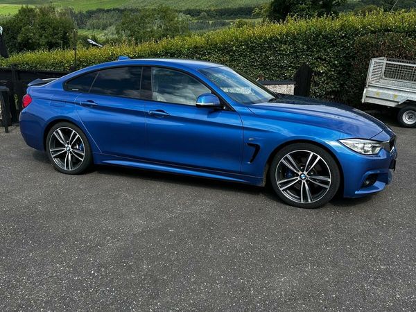 BMW 4-Series Saloon, Diesel, 2016, Blue