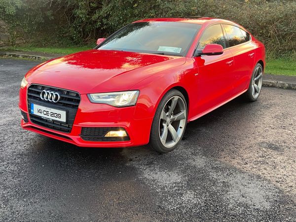 Audi A5 Hatchback, Diesel, 2014, Red