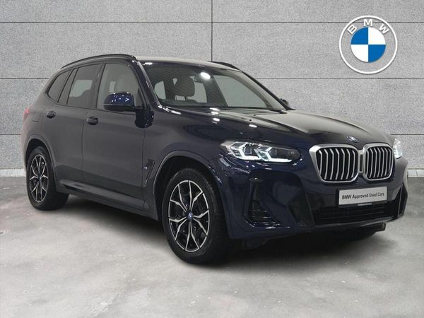 BMW X3 SUV, Petrol Plug-in Hybrid, 2024, Blue