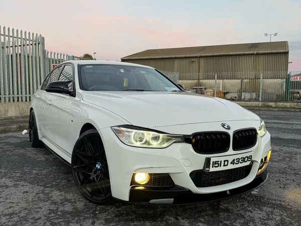 BMW 3-Series Saloon, Diesel, 2015, White