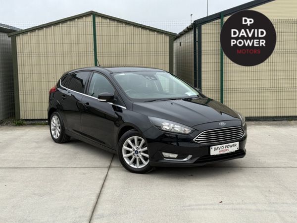 Ford Focus Hatchback, Diesel, 2017, Black