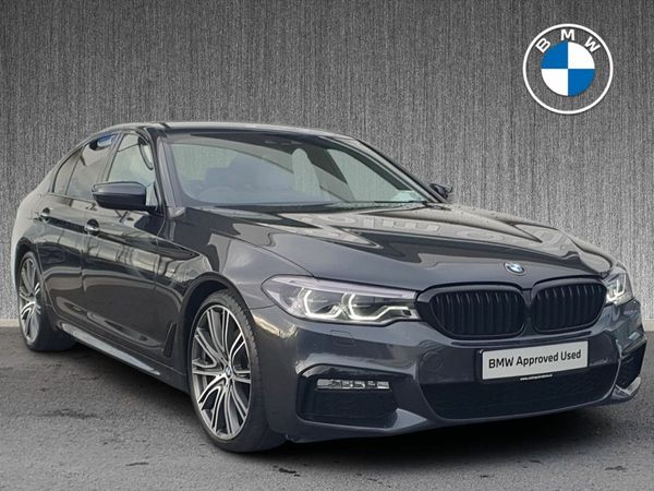 BMW 5-Series Saloon, Diesel, 2017, Grey
