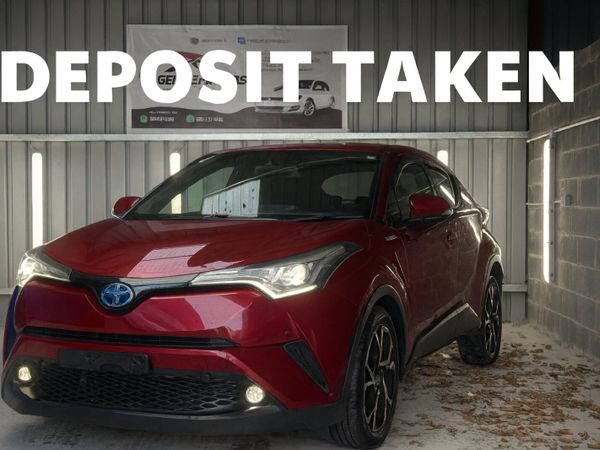 Toyota C-HR SUV, Petrol Hybrid, 2017, Red