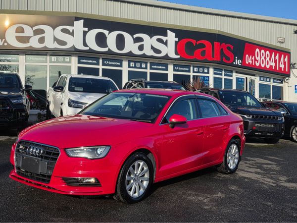 Audi A3 Saloon, Petrol, 2015, Red