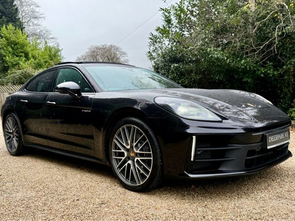 Porsche Panamera Hatchback, Petrol Plug-in Hybrid, 2024, Black
