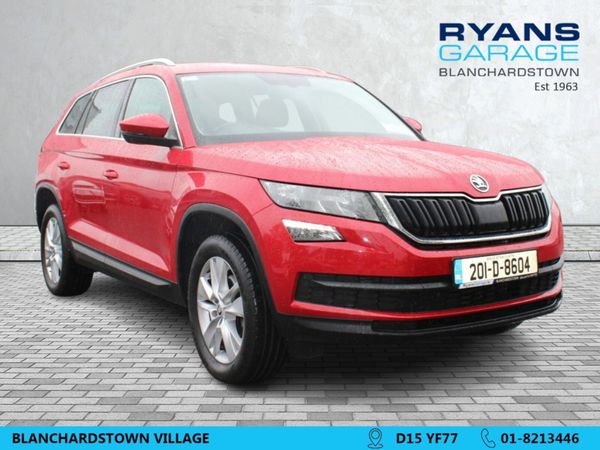 Skoda Kodiaq Estate, Diesel, 2020, Red