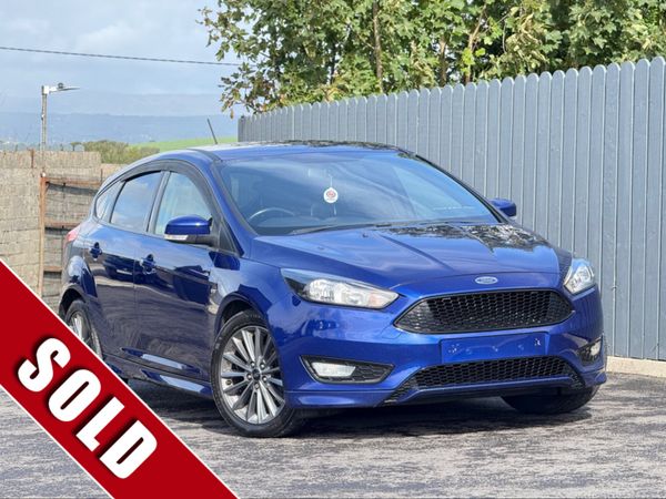 Ford Focus Hatchback, Diesel, 2018, Blue