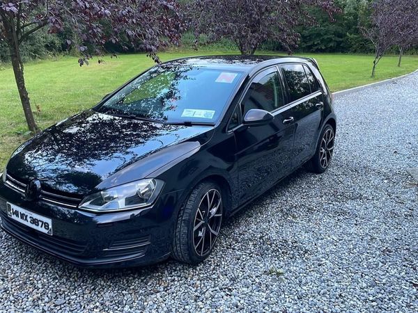 Volkswagen Golf Hatchback, Diesel, 2014, Black