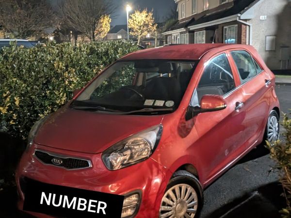Kia Picanto Hatchback, Petrol, 2012, Red