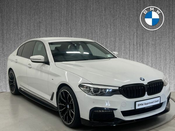BMW 5-Series Saloon, Diesel, 2020, White