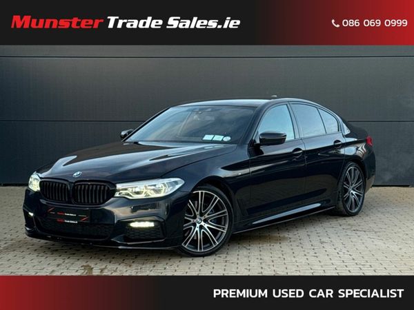 BMW 5-Series Saloon, Diesel, 2019, Black