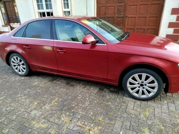 Audi A4 Saloon, Diesel, 2009, Red
