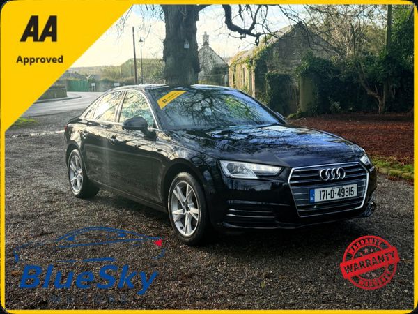 Audi A4 Saloon, Petrol, 2017, Black