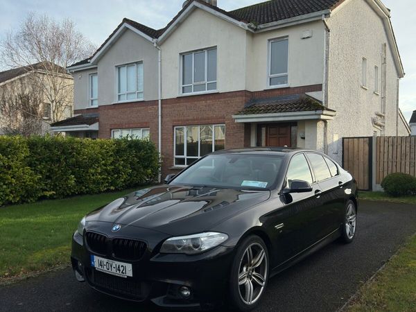 BMW 5-Series Saloon, Diesel, 2014, Black