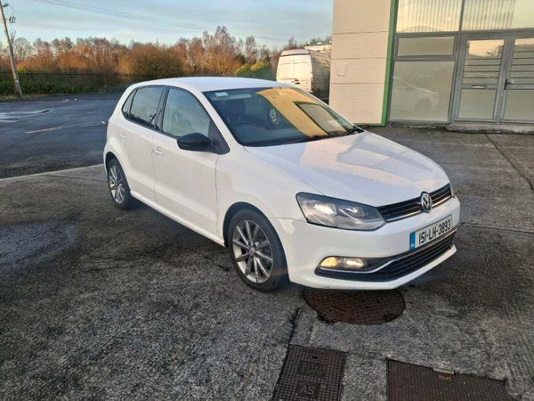 Volkswagen Polo Hatchback, Diesel, 2015, White