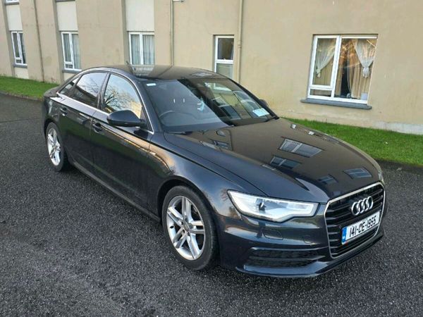 Audi A6 Saloon, Diesel, 2014, Blue