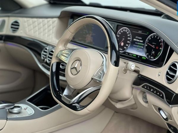 Mercedes-Benz S-Class Saloon, Petrol Plug-in Hybrid, 2015, Blue