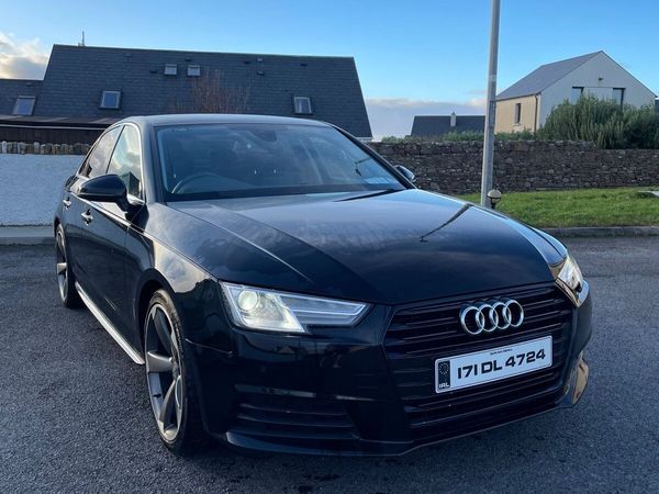 Audi A4 Saloon, Diesel, 2017, Black
