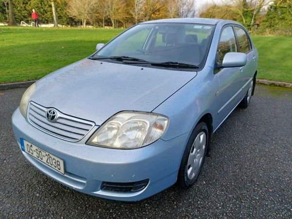 Toyota Corolla Saloon, Petrol, 2005, Blue