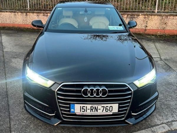 Audi A6 Saloon, Diesel, 2015, Black