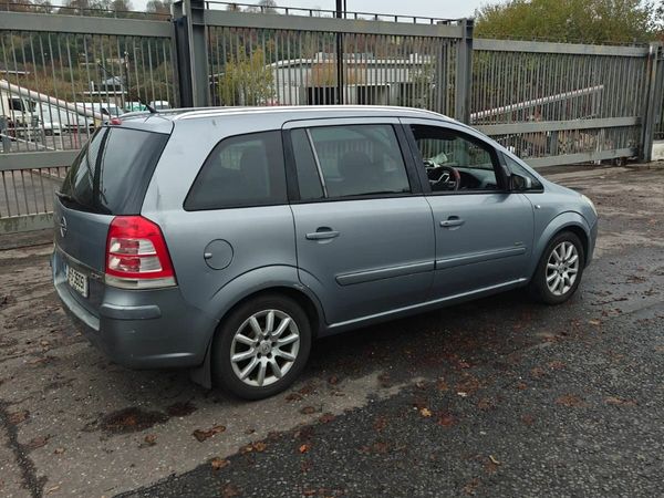 Opel Zafira MPV, Diesel, 2008, Silver