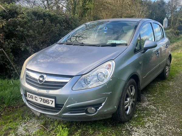 Opel Corsa Hatchback, Petrol, 2008, Silver
