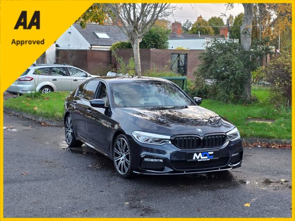 BMW 5-Series Saloon, Diesel, 2017, Black